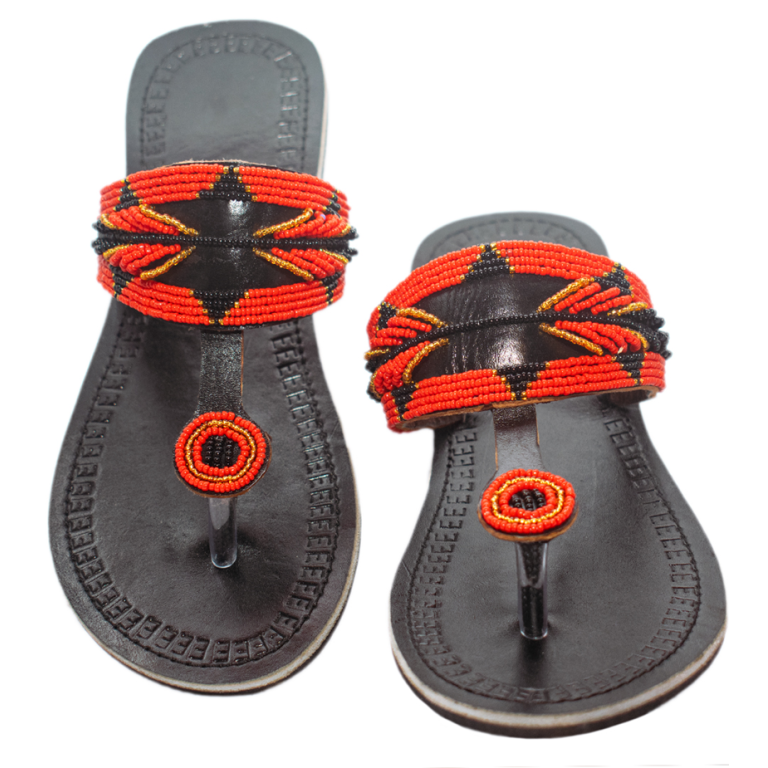 Women Beaded Sandals